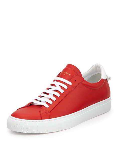 all red givenchy sneakers|givenchy shoe price.